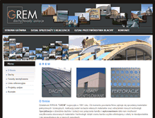 Tablet Screenshot of grem.com.pl